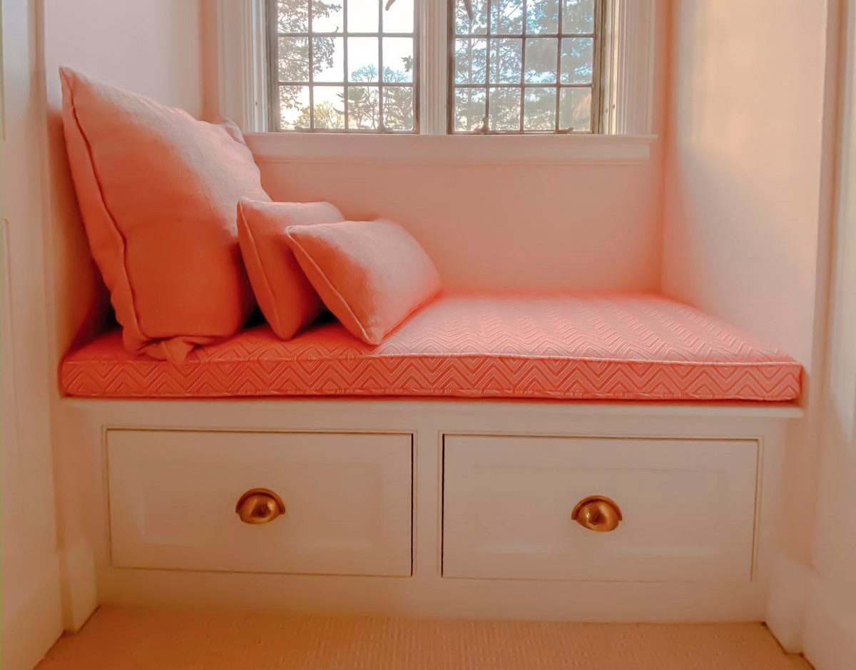 Window seat storage