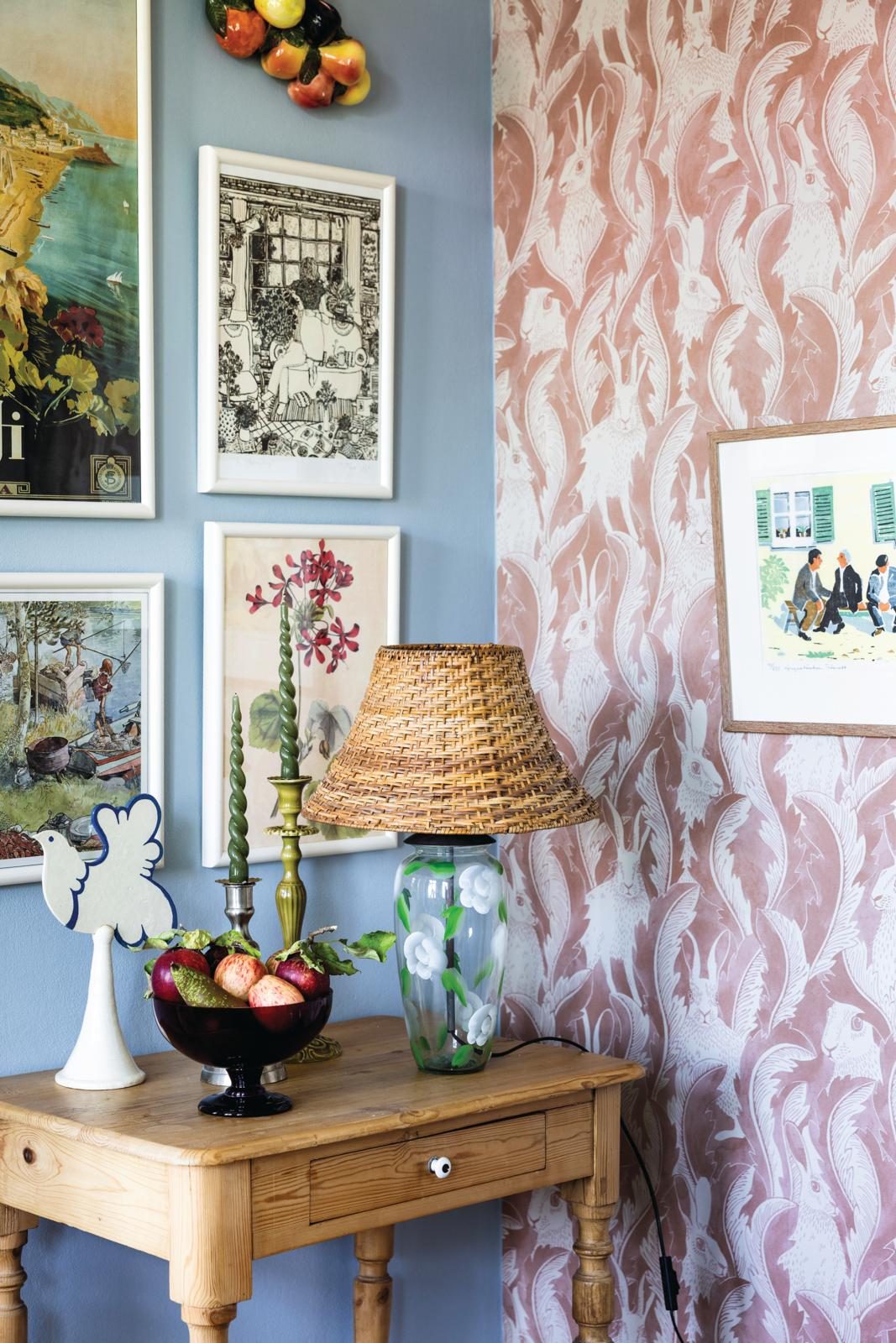Tanja Bernhard Danish home living room detail
