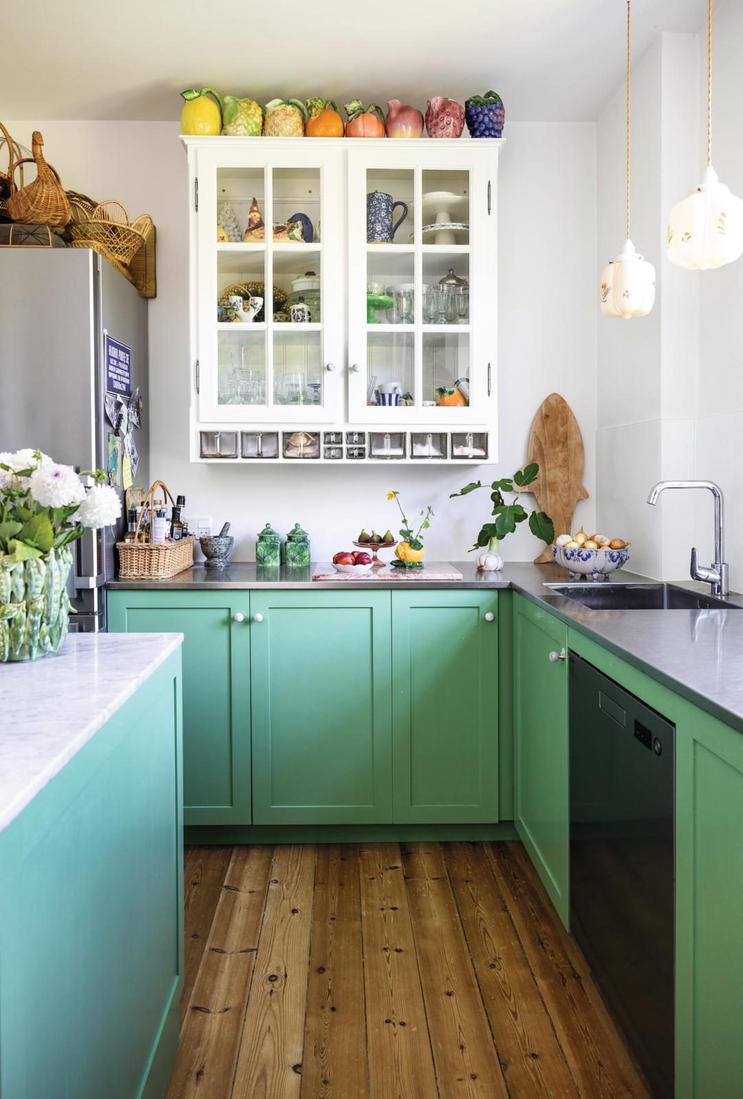 Tanja Bernhard Danish home kitchen wall unit