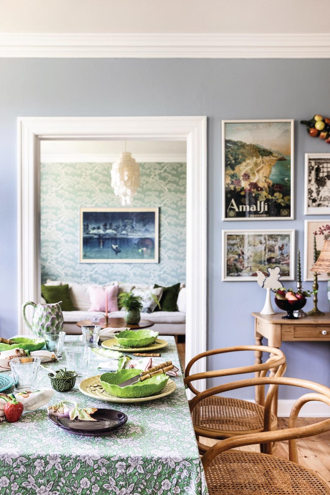 Tanja Bernhard Danish home dining table