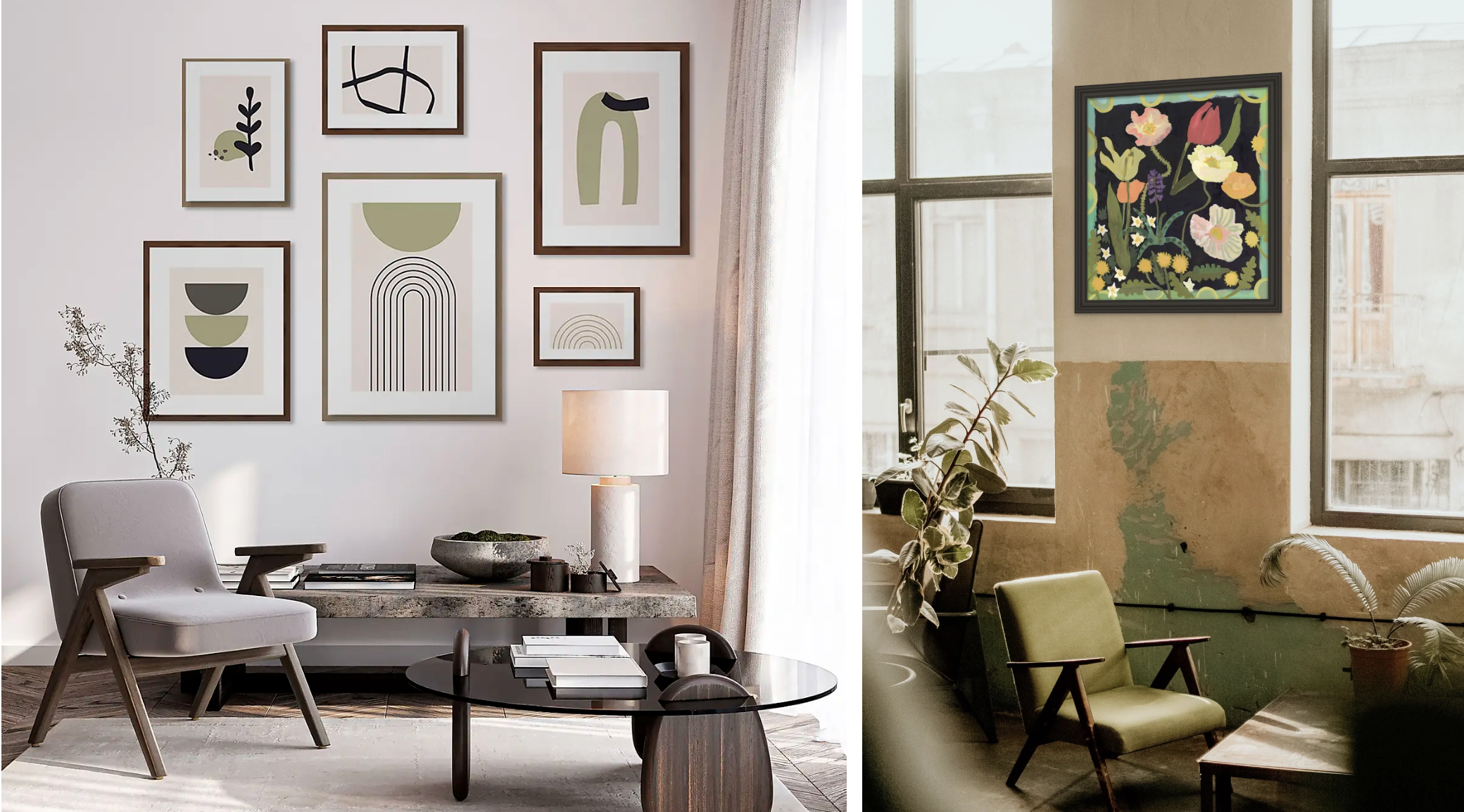 Generic art can make a room feel cheap