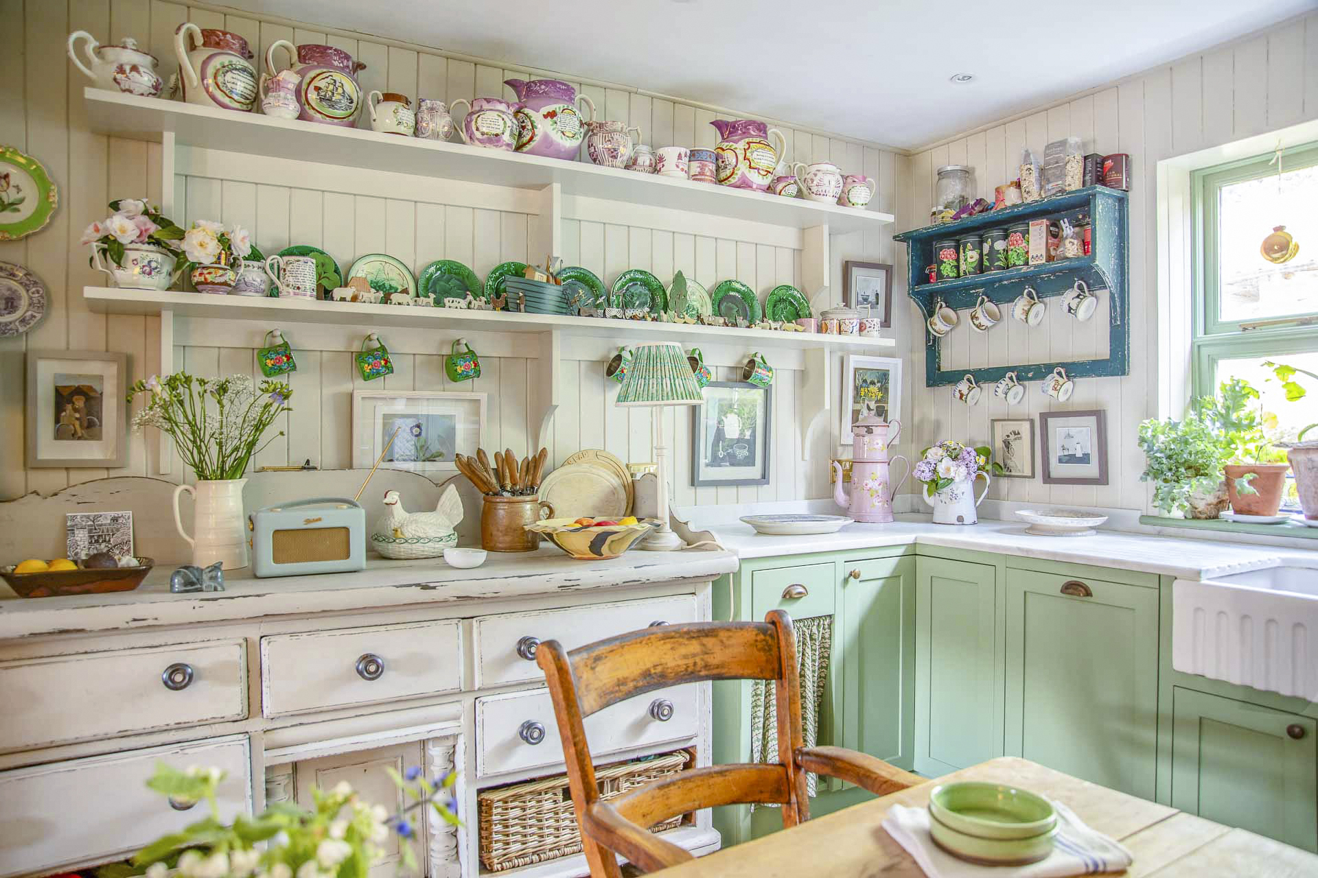 Jenny Cook Suffolk Georgian house Kitchen cupboards