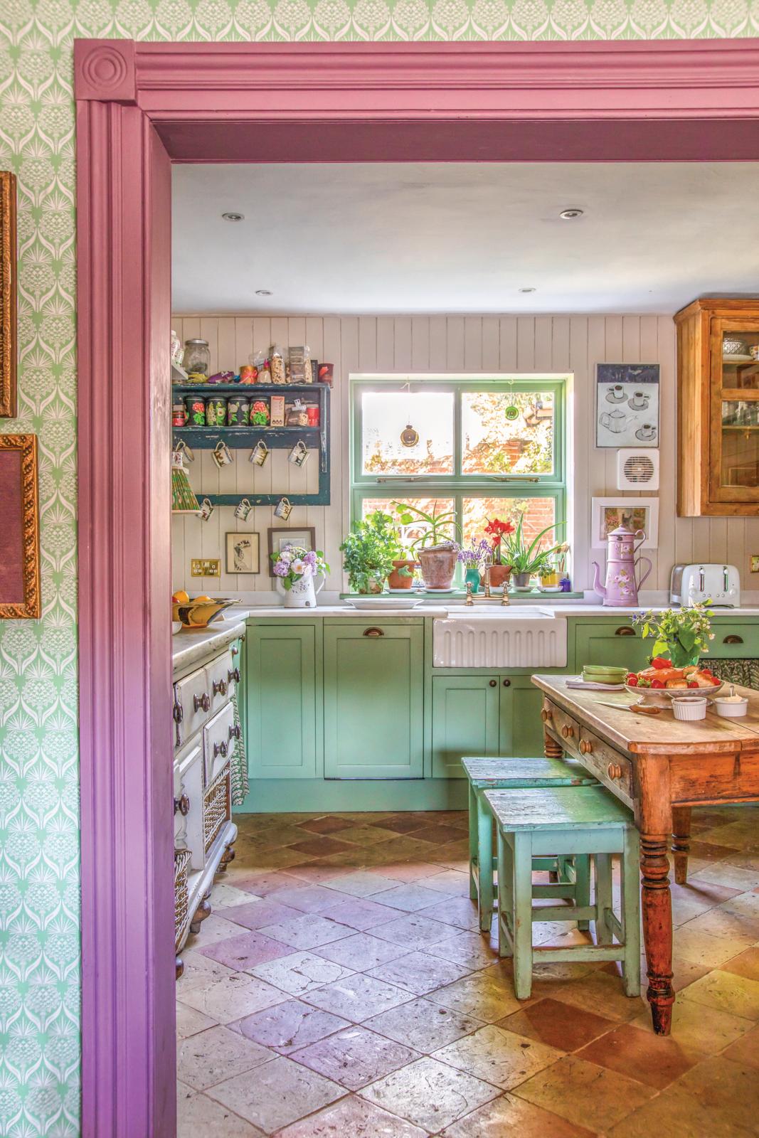Jenny Cook Suffolk Georgian house kitchen