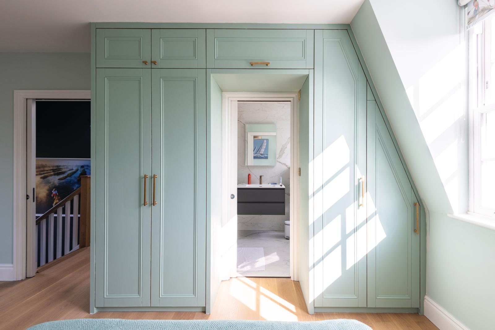 Built in cupboards