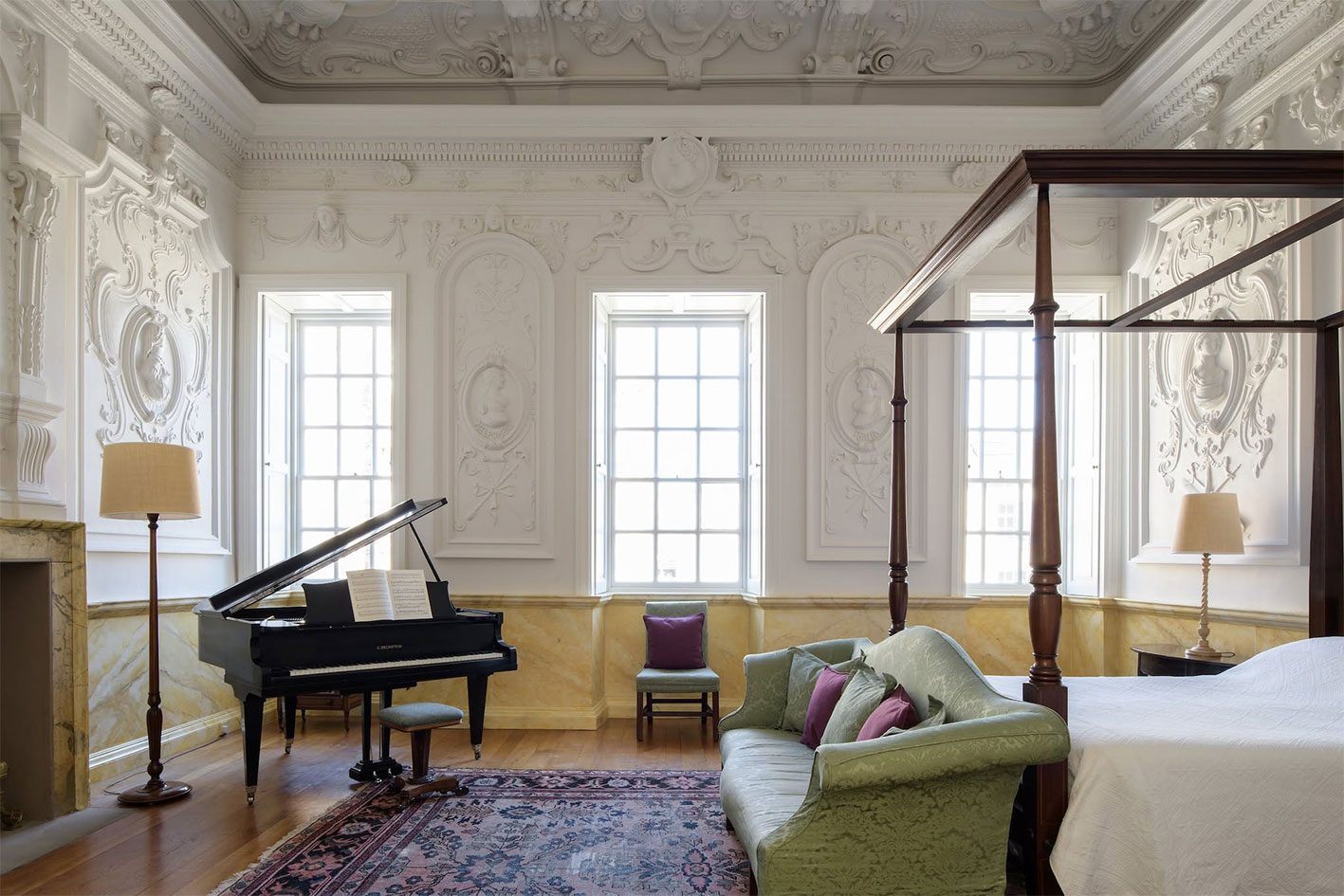 4 Lancaster 18th century Music Room Bedroom