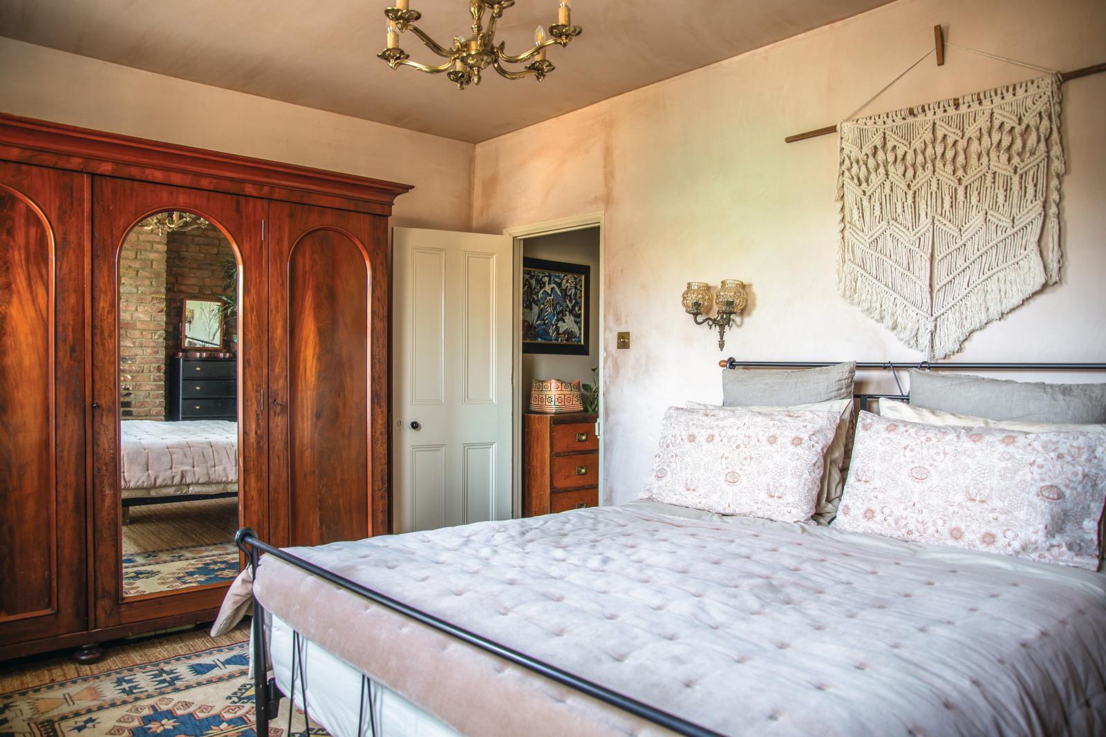 London terrace bedroom