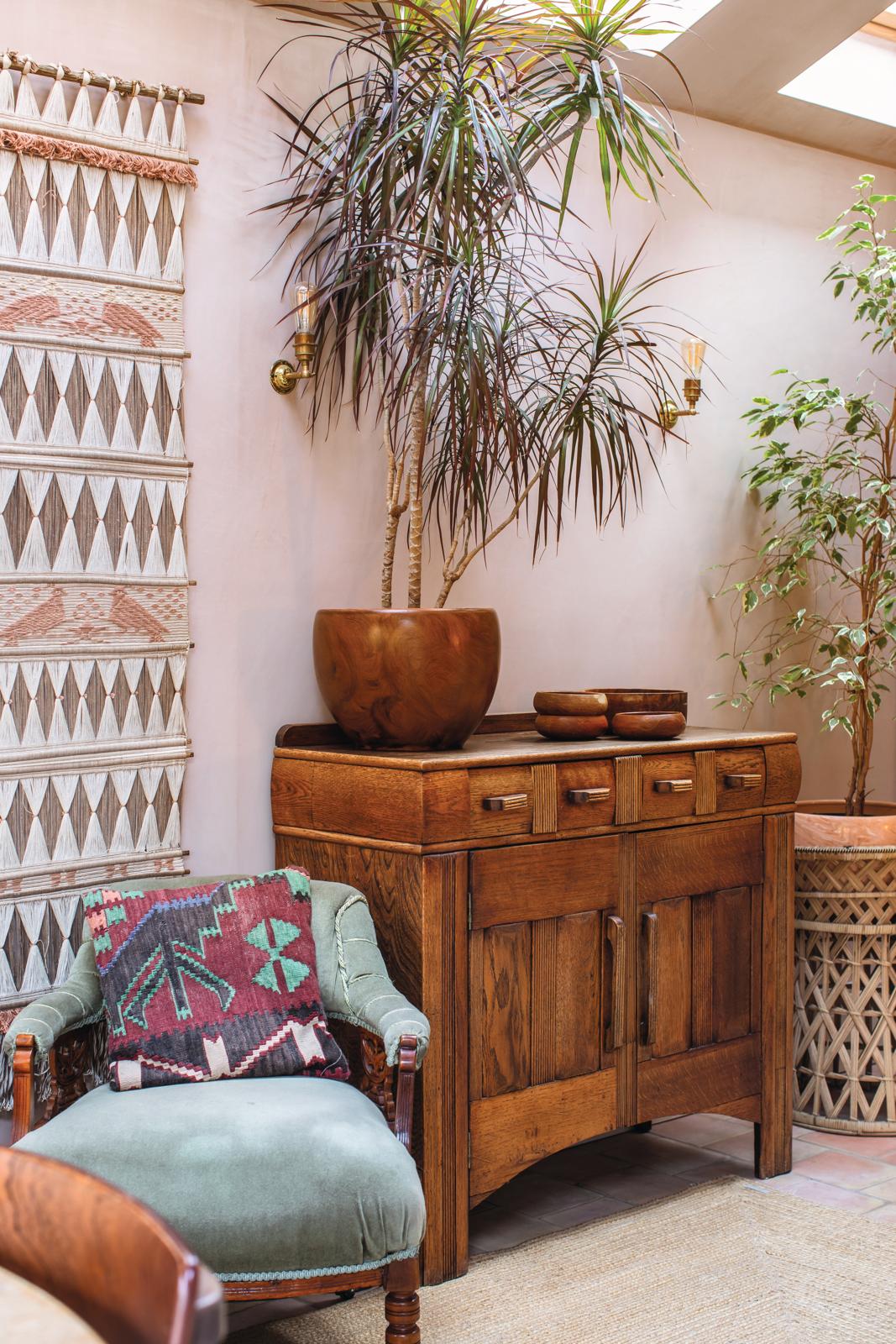 An Arts and Crafts sideboard