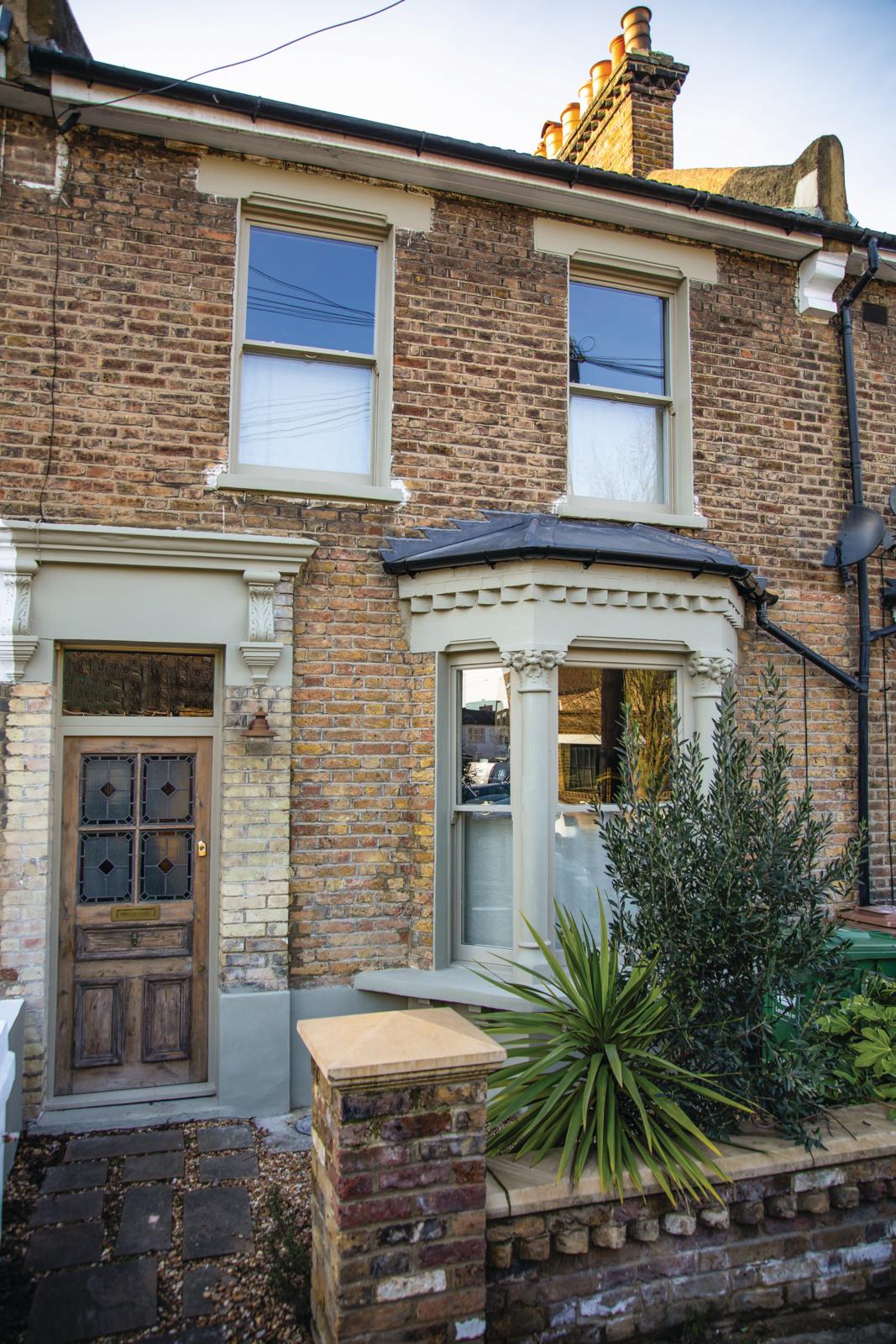 London terrace exterior