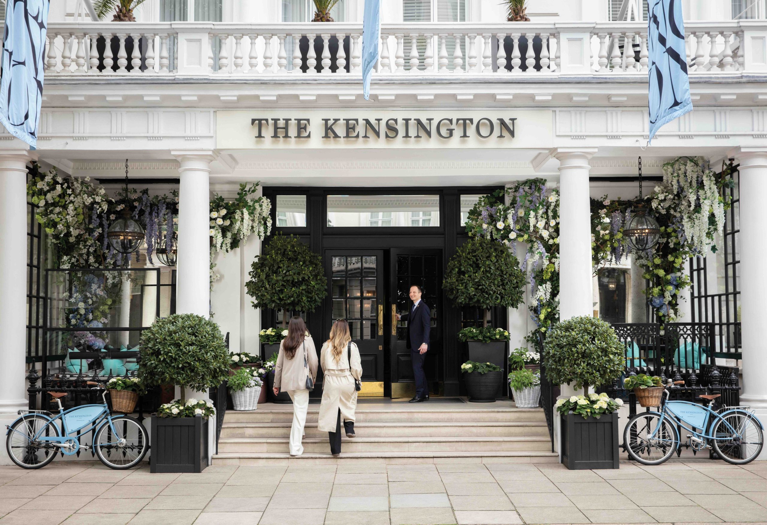 Exterior of The Kensington hotel