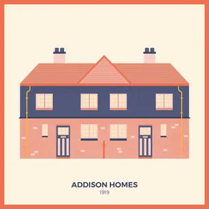7 An example of an Addison home built after the First World War in the Arts and Crafts style